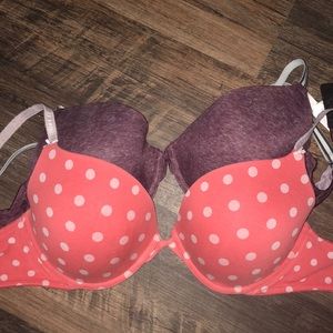 ⭕️2/$20- Bundle of 2 VS PINK 36D bras